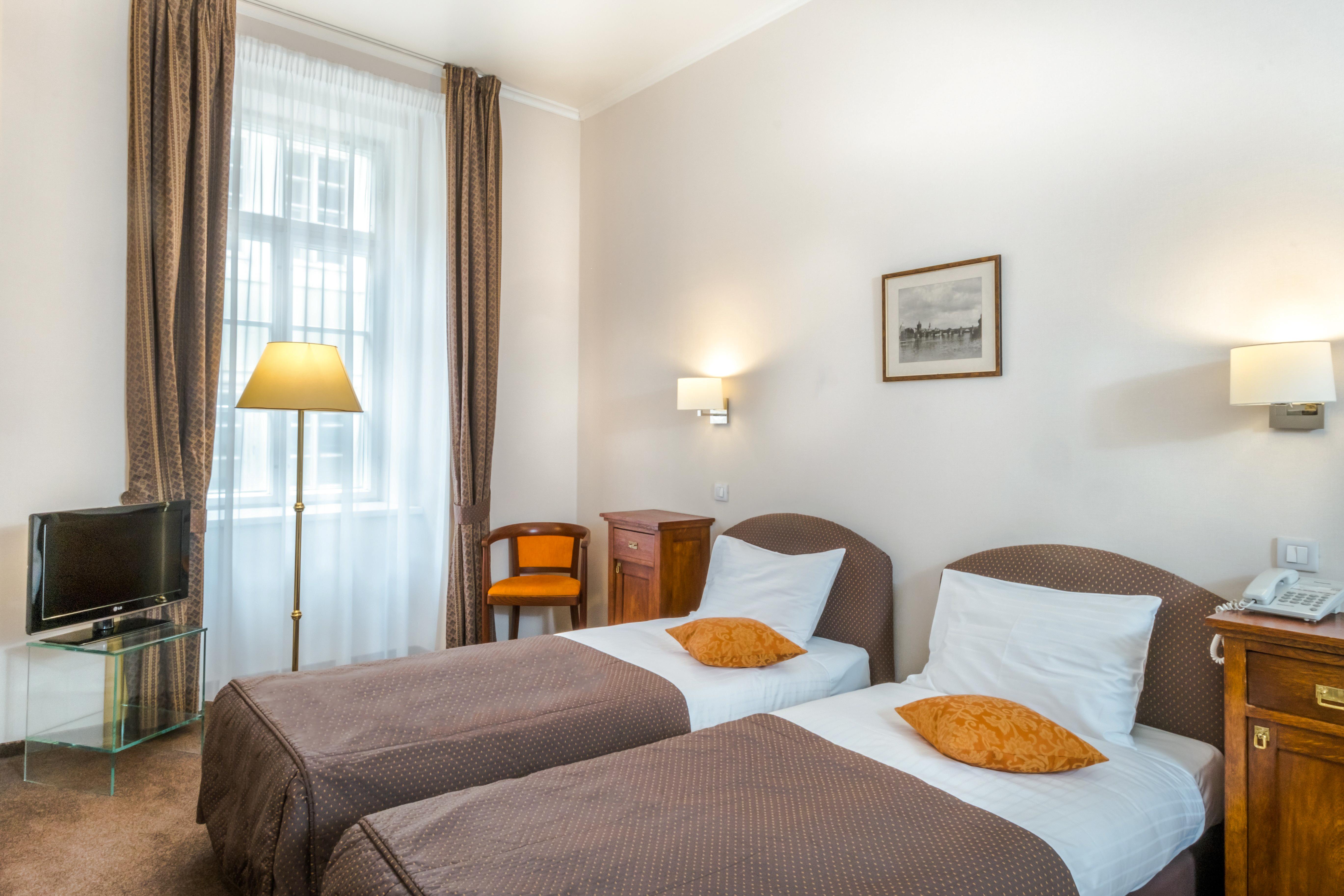 Hotel Bookquet Prague Exterior photo A typical room at the hotel